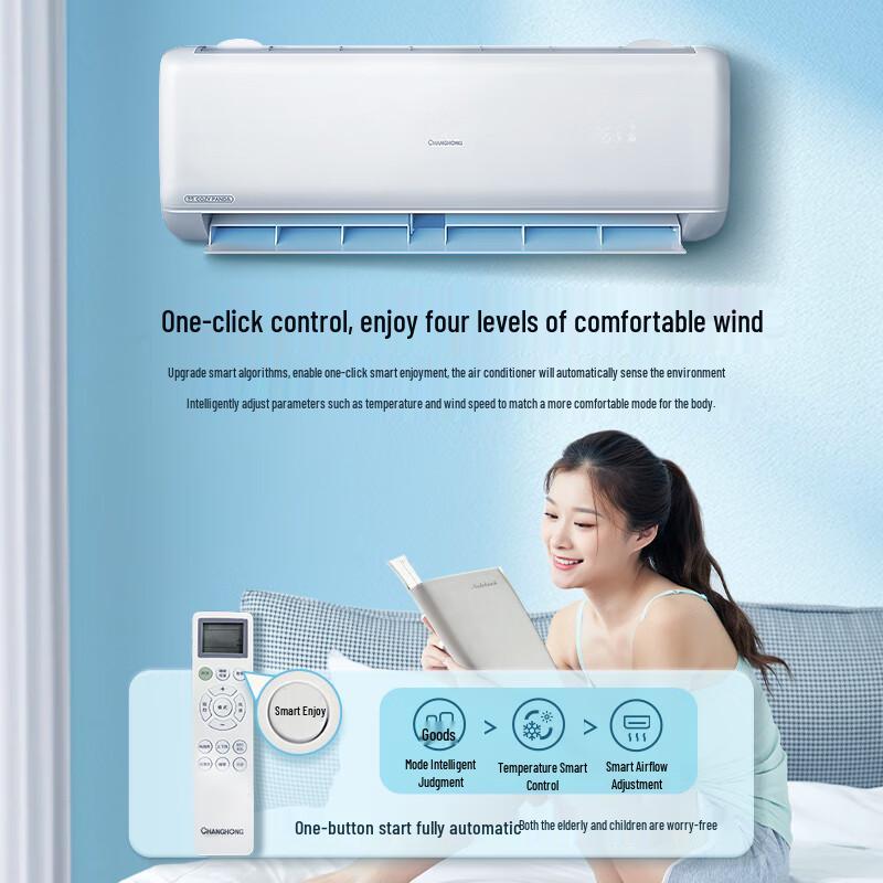 Changhong Panda SE Inverter 1.5HP Wall-Mounted Air Conditioner CN plug (adapter included)