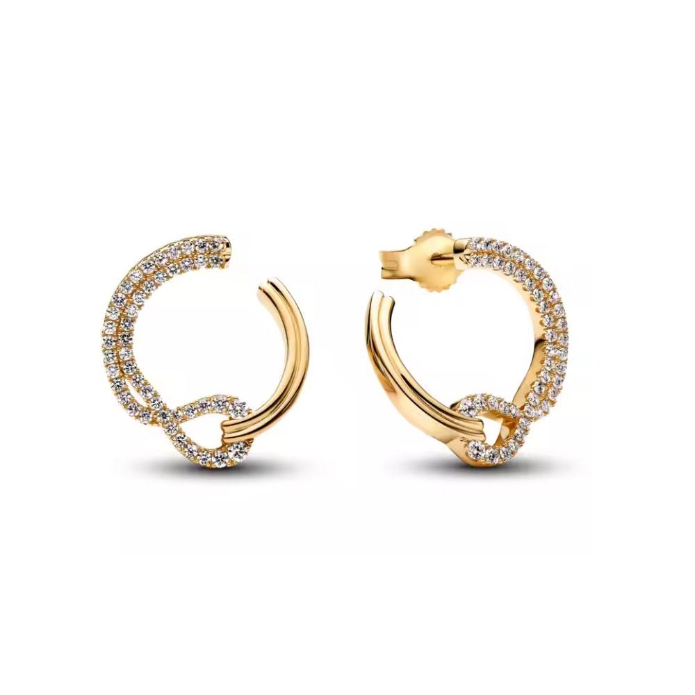 Fashionable 925 Silver Heart-shaped Flower Square Butterfly Earrings Suitable for Women's Fashion Jewelry Gifts