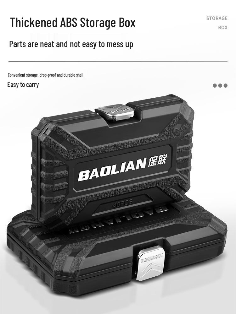 Baolian Industriequalität Kraftsparender Steckschlüssel-Satz - Kfz-Reparaturwerkzeugsatz