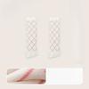Female Autumn Diamond Lattice 10A Class Antibacterial Sweat Absorption Deodorizing Five Finger Tube Stack Socks