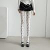 Bunte Polka Dot Strümpfe Elastische Y2K Retro Seidenstrümpfe Strumpfhosen Großer Punkt Strumpfhosen Party