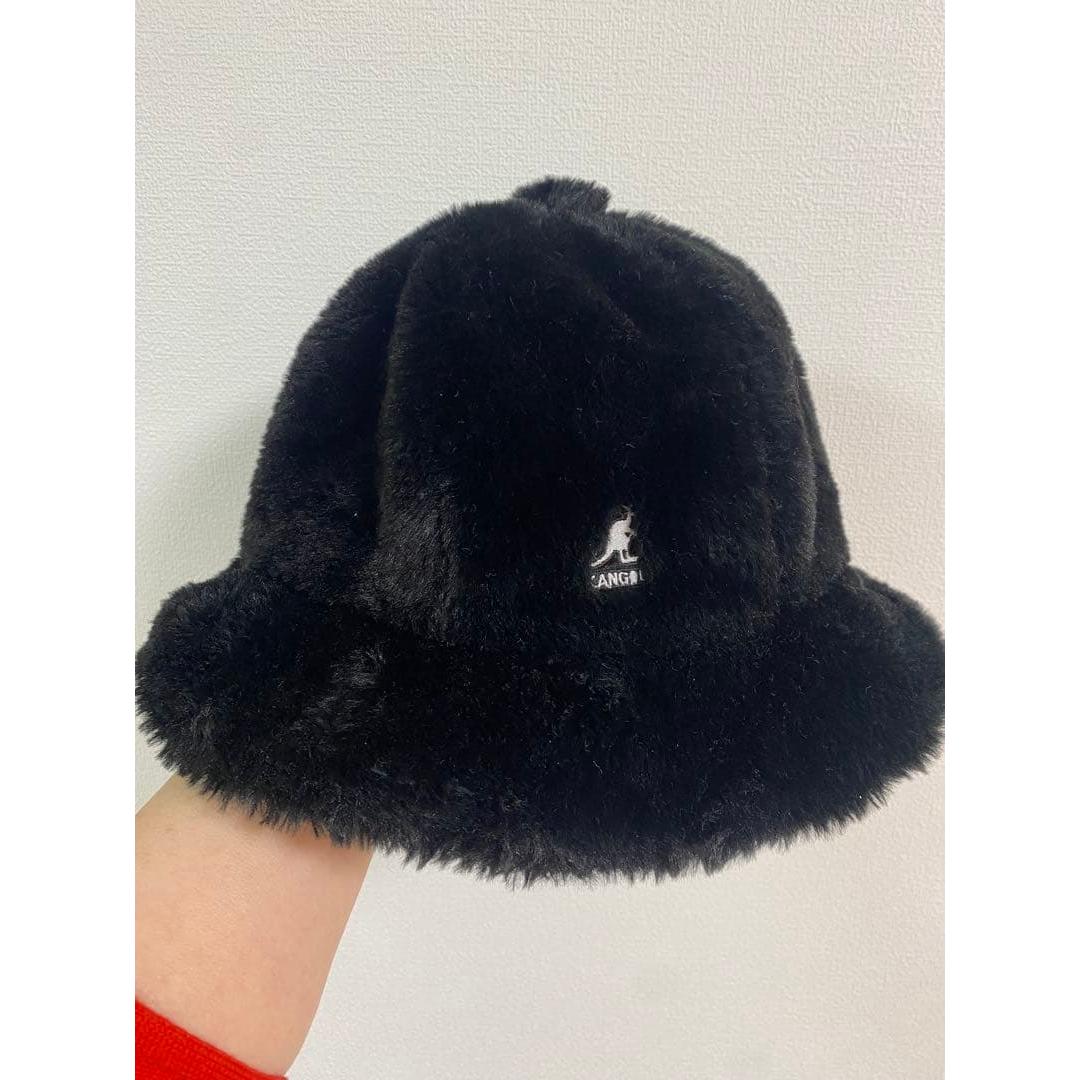 Used KANGOL bucket hat black L size