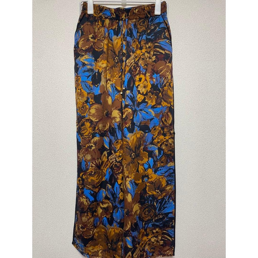 IENA/Floral wide pants