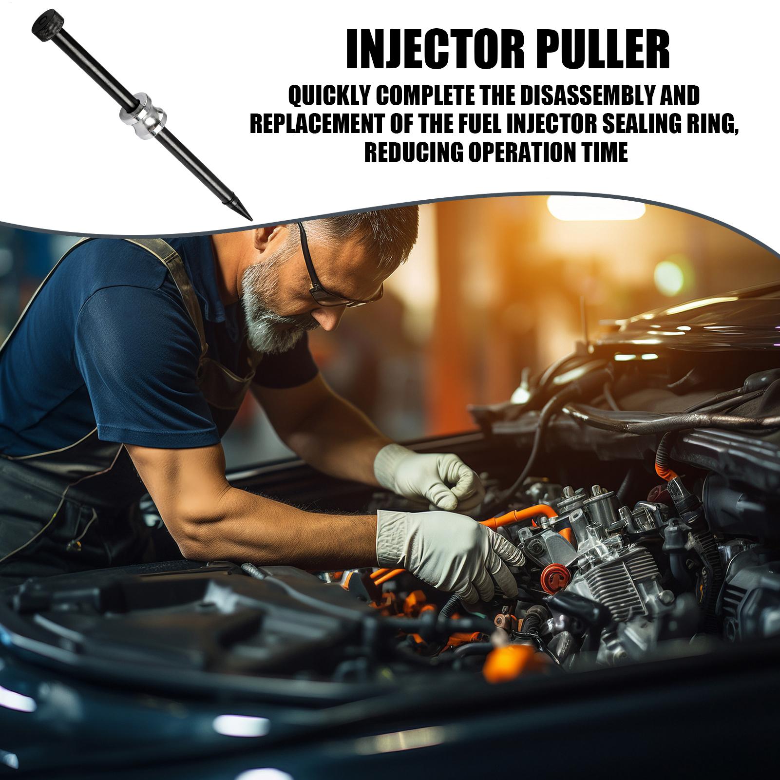 

Injector Removal Tool Non Slip Gadget Injector Extractor Master Tool Set For Enthusiast Men Women Vehicle Shops Automotive CN