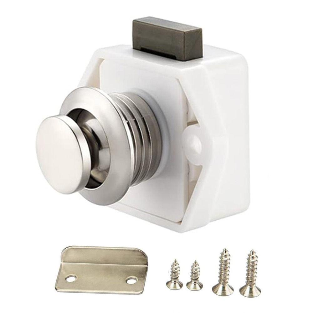 14-18mm Thickness Cabinet Lock 20mm Hole Door Lock Cerraduras Push Lock  Camper