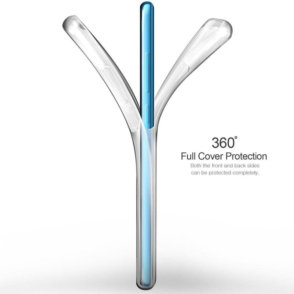 360 Doppelhülle für Huawei P30 P20 P10 Lite P Smart Y5 Y6 Y7 Y9 Mate 20 Honor 10 Lite 10i 8A Abdeckung
