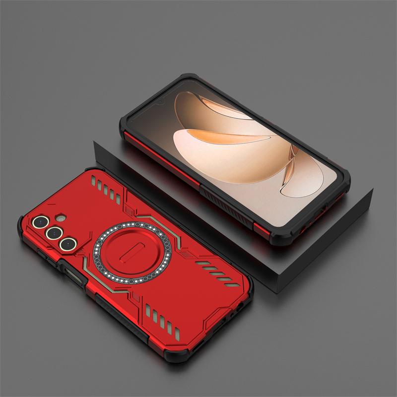 For Samsung Galaxy A15 Case For Samsung Galaxy A15 5G Anti-knock Magnetic Adsorption Wireless Charge Cover For Samsung A15 Case