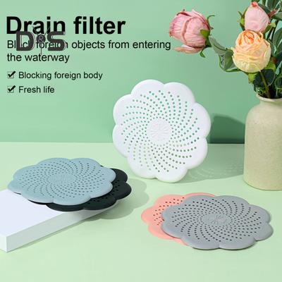 Filtro per Lavandino in Silicone Anti-Blocco Filtro di Scarico Design a Fiore Sigillo Odori Accessorio Cucina Bagno Scarico Fognario Rete Trappola