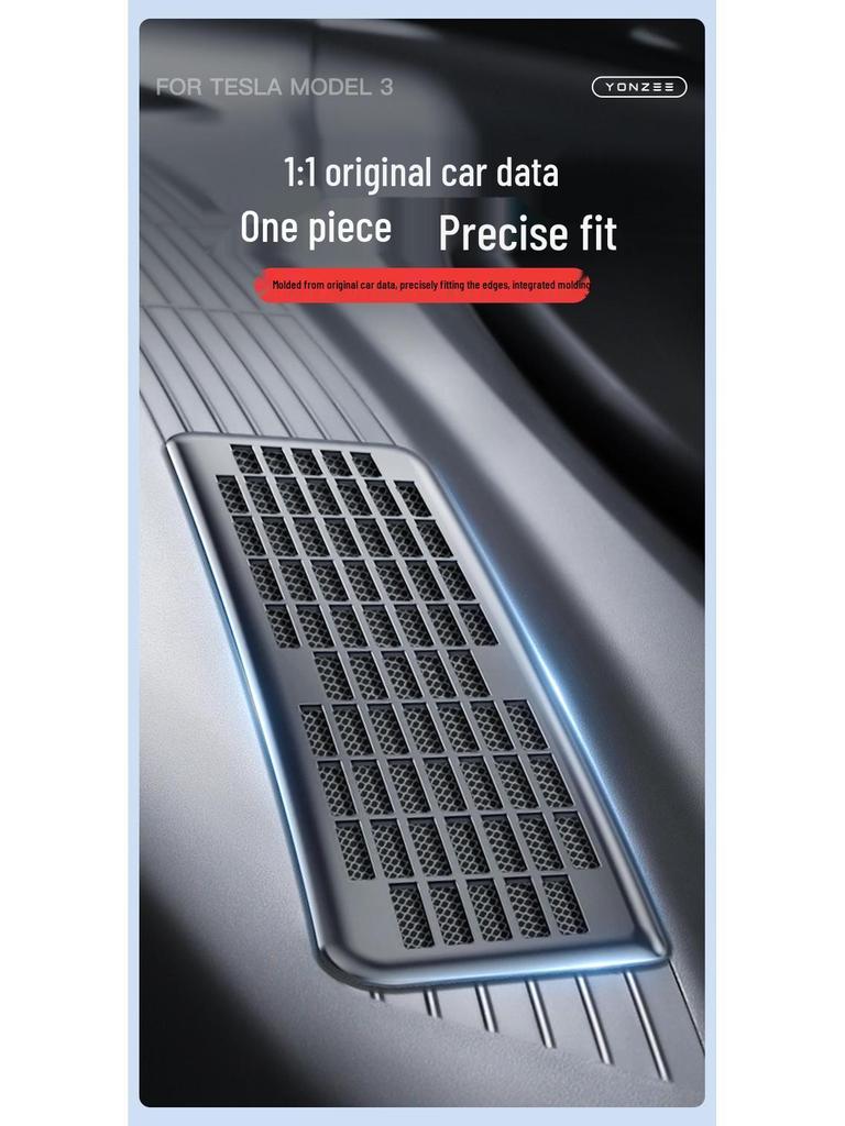 Air Conditioning Intake Vent Cover Filter for Tesla Model 3 Facelift