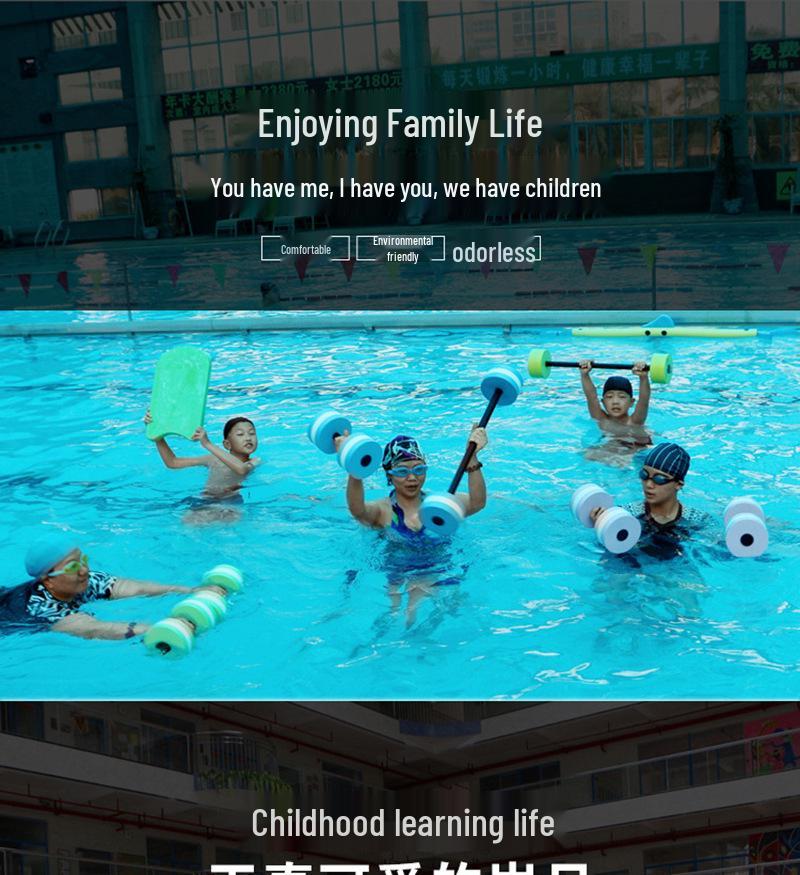 EVA Floating Dumbbells for Men's and Children's Yoga Fitness