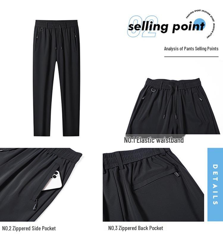 Men's Summer Quick-Dry Ice Silk Running Suit: Polo Shirt & Shorts for Middle-Aged and Elderly