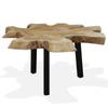 Day and Night - Day and Night Genuine Teak Coffee Table 80x70x38 Cm