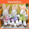 Pants Small Strap Flower Rabbit Plush Toys Childrens Dolls Gifts Birthday