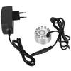   Water Fountain Ornament Mist Fog Maker Atomizer with 12 Lights Landscape Decoration