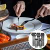 24/30pcs Dinnerware Set Fork Spoon Set Stainless Steel Dinnerware Set for Family Gatherings Rust-proof Cutlery for 6 for Kitchen