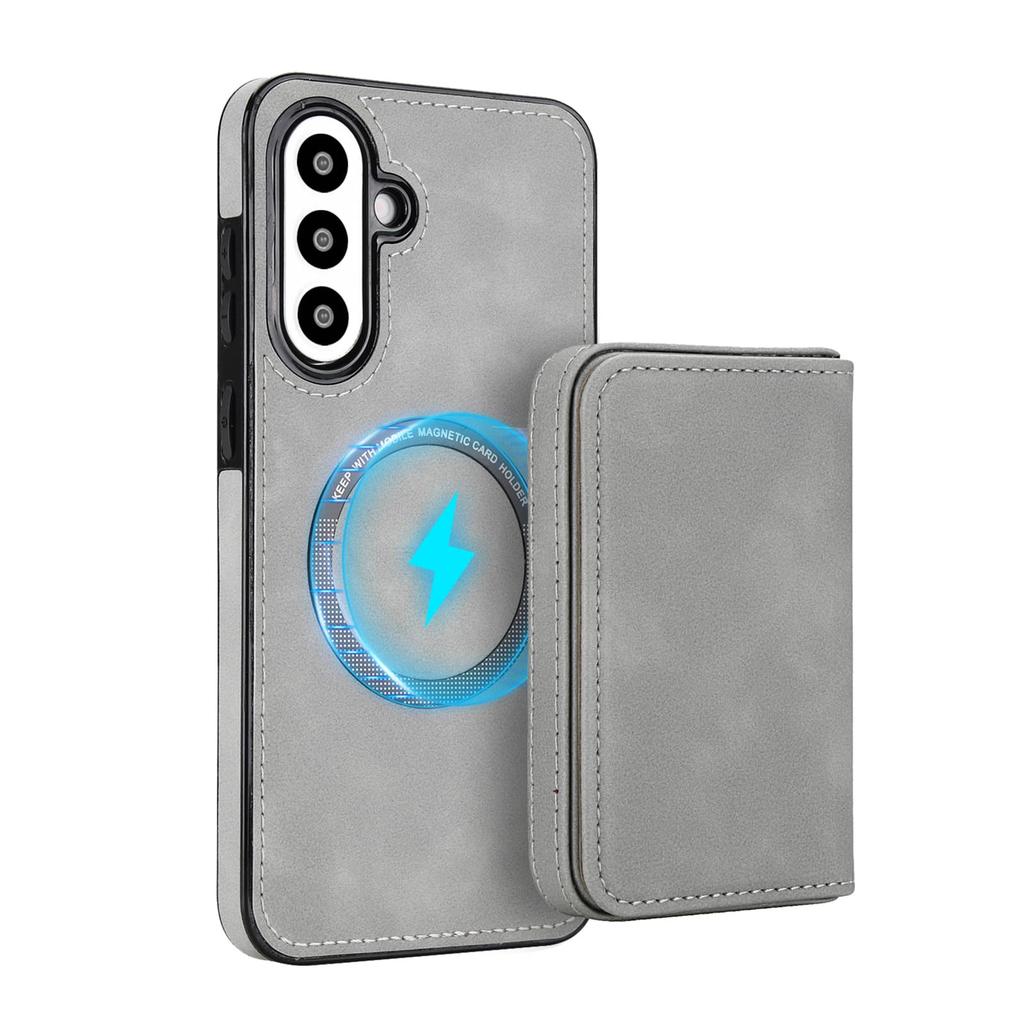 WEFOR 2-in-1 Magnetische Brieftaschenhülle für Samsung Galaxy A56 A36 A16 A55 A35 A15 A54 A14 A53 A13 5G, Abnehmbarer Kartenhalter mit RFID-Schutz