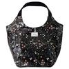 Rootote EU Runde laminierte Tragetasche, Klein, Damen, 3602, Schwarz