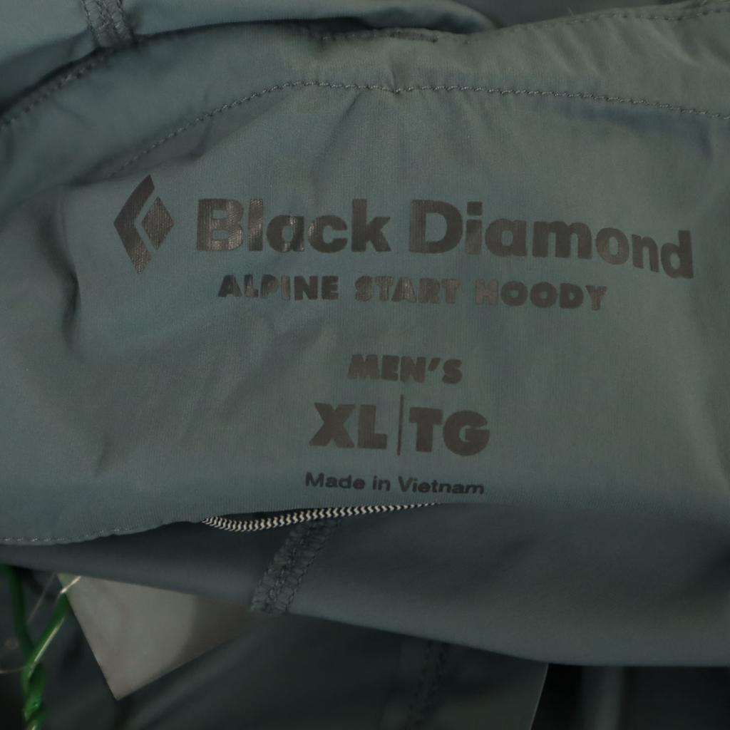 Novo Jaqueta com Capuz BlackDiamond Alpine Start XL Cinza Masculino Usado