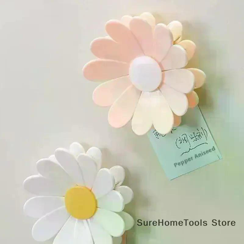 Flower Magnetic Clip Creative Kitchen Gadget Multifunctional Snack Sealer Food Storage Unique Petal Clip Cute Home Fridge Magnet