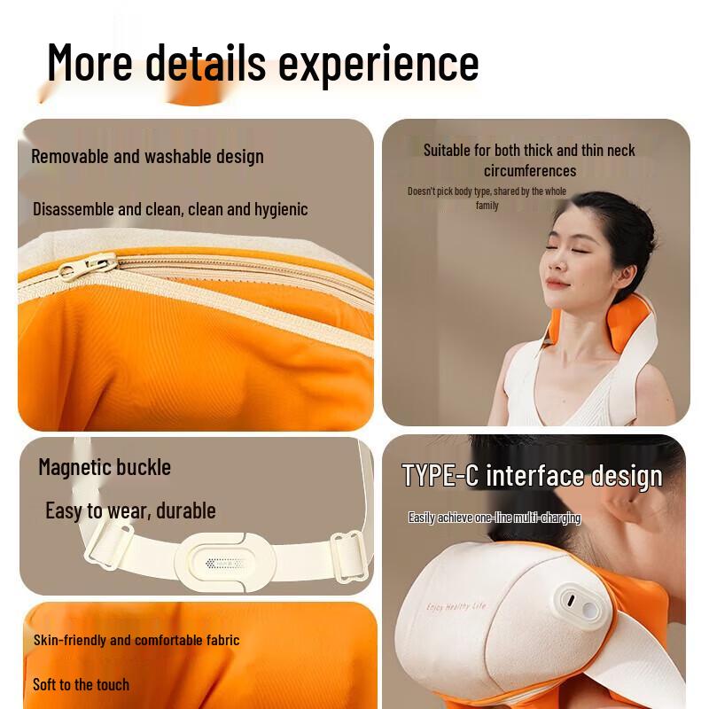 Hozheng Neck and Shoulder Kneading Massager HZ-S2 CN plug (adapter included)