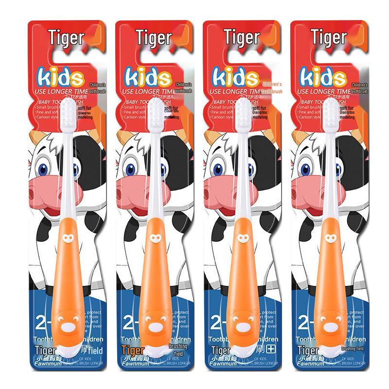 

Little Deer Mom Kids Soft Toothbrush 4-Pack