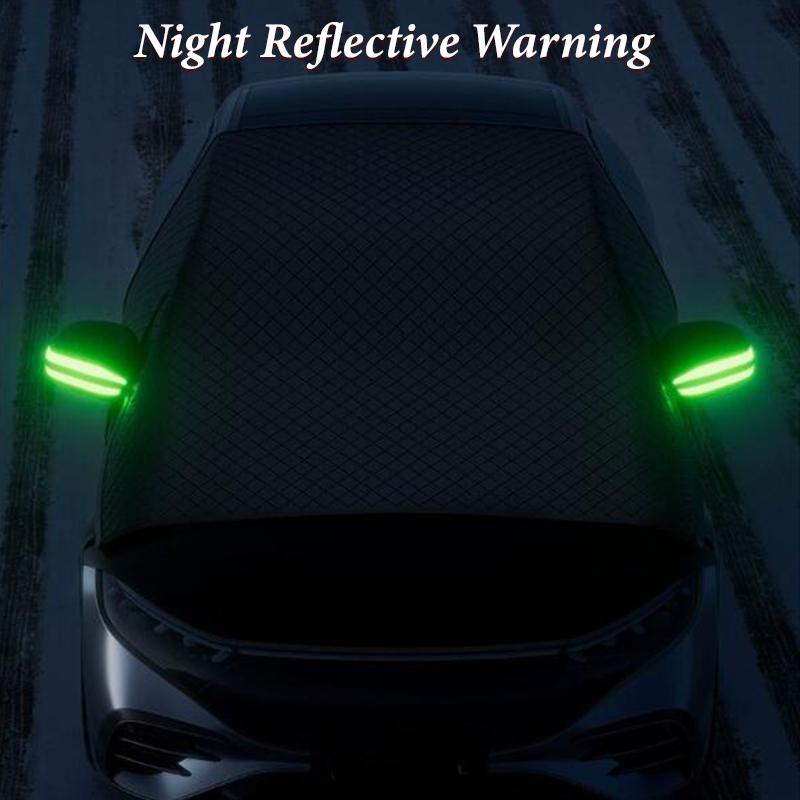 Car Windshield Snow Cover Thickened Thickened Winter Car Clothing Front Windshield Anti Ice Rain Frost Outdoor Protection Cover