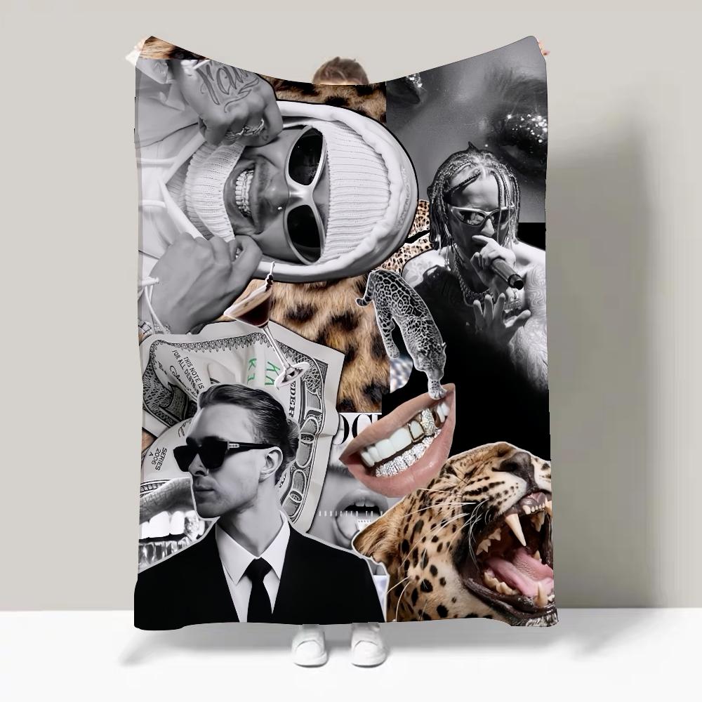 

Rapper Egor Kreed 58 BOY Blanket Design Lightweight For Dorms, Naps, Living Room, Office,Sofa,All-Season 75cmx90cm