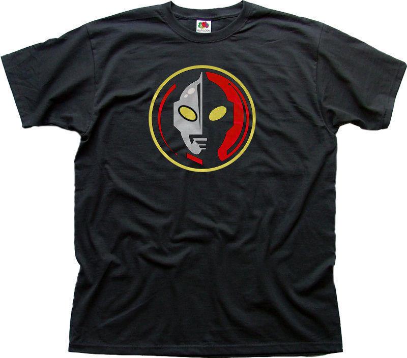ULTRAMAN JAPANESE MANGA SUPERHERO black t-shirt Unisex T-Shirt L