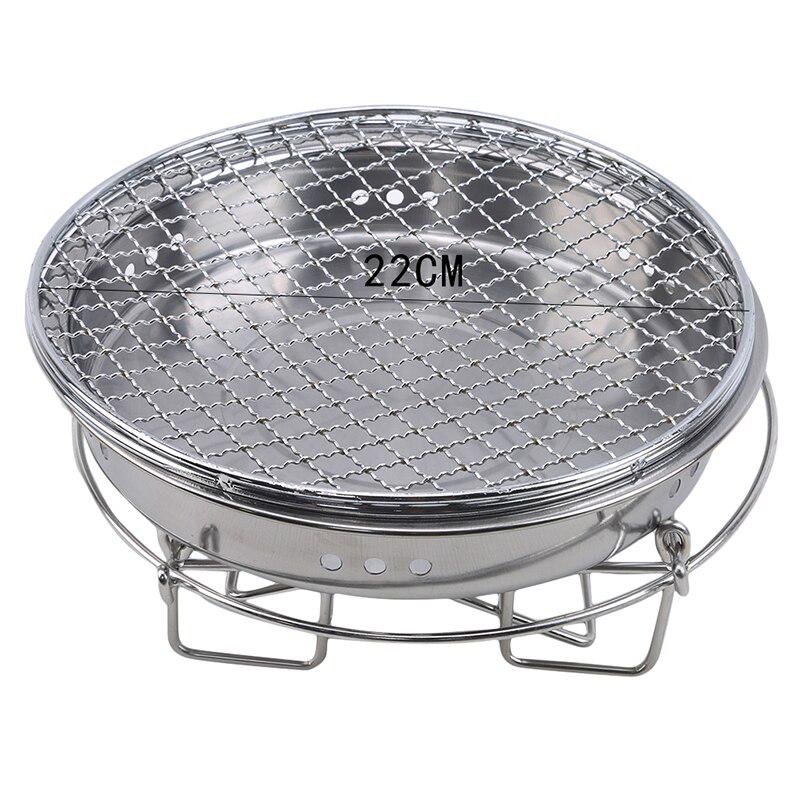 Durable Stainless Steel Barbecue Grill Outdoor Camping Patio Barbecue Kitchen Utensils Barbecue Accessories
