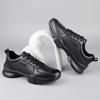 Fashion Leisure Walk Men's Sneakers Genuine Leather Men Casual Shoes Classic Outdoor Male Sports Walking Shoes Non-Slip Sports Footwear