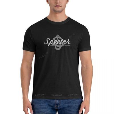 Spector BassesActive T-Shirt T-shirts for Men Cotton Men T Shirts Plus Size Tops T-shirt Men Cotton Black Men Tshirts