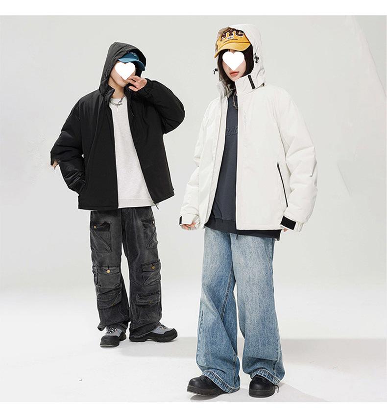 Graphene Waterproof Ski Jacket - Men's Winter Cotton Coat, Trendy Autumn Style for Couples