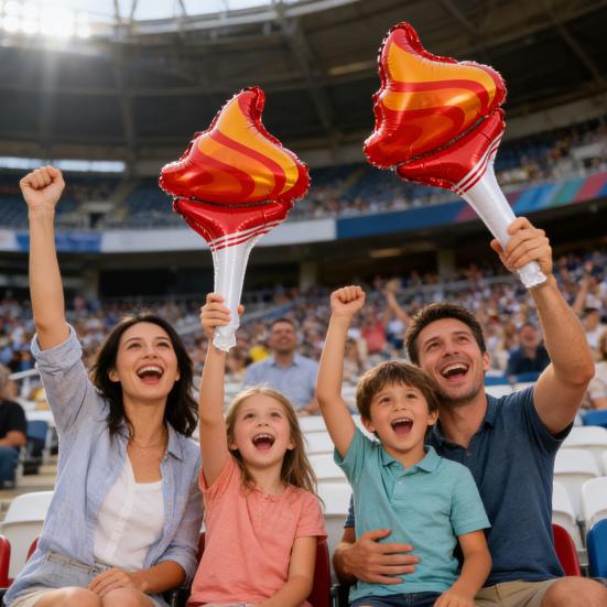 10 ks Balónky z hliníkové fólie ve tvaru pochodně Dekorace balónků na akce pro sportovně tématické večírky Narozeniny Oslavy Snadné nafouknutí Dekorativní balónky