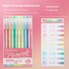 Languo 207/45/9 Colors Morandi Gel Pen 0.6mm Diary Scrapbook Painting DIY Gel Pen Set Drawing Art Markers School Supplies