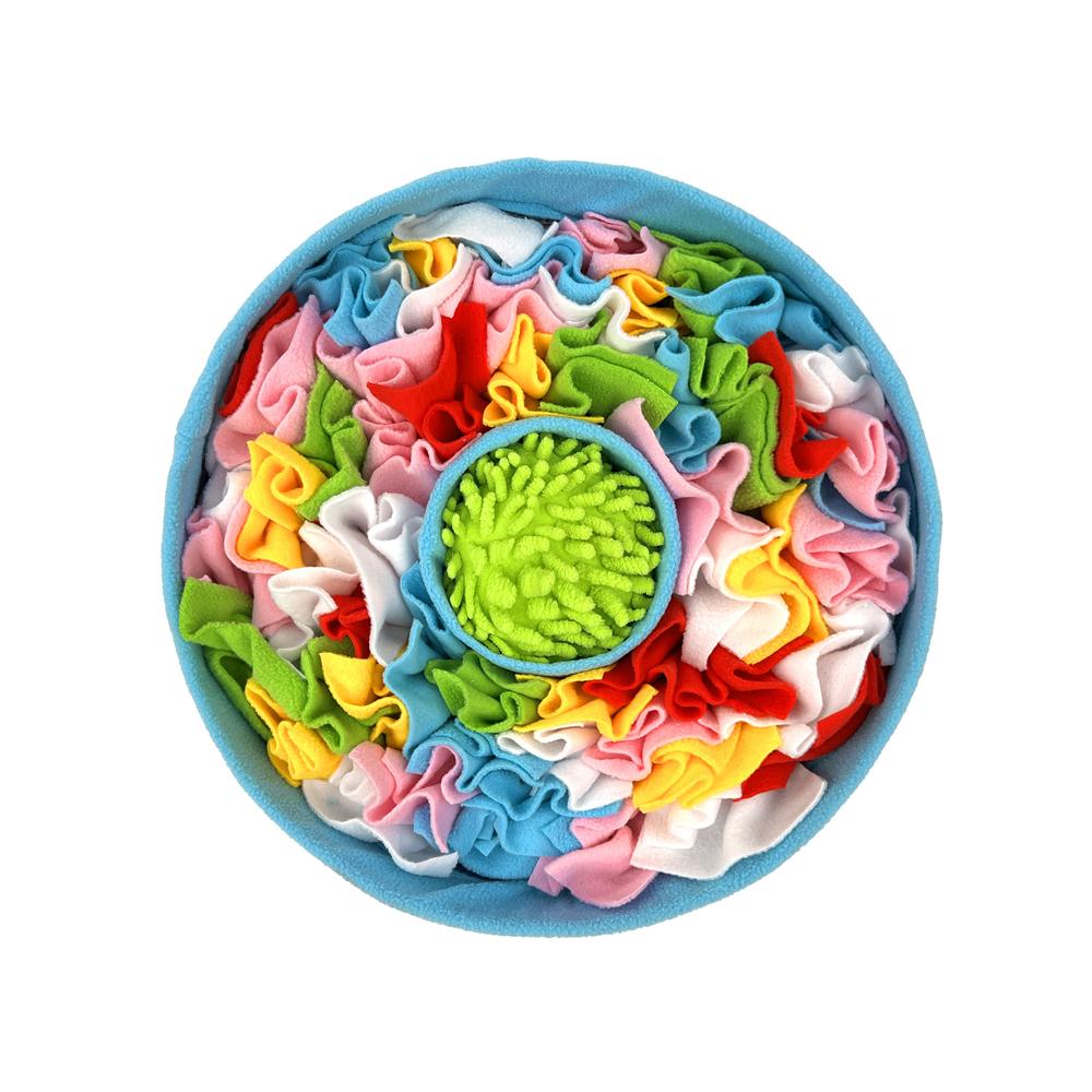 Snuffle Mat Dog Stress Relief Toys Cat Puzzle Pet Toys Feeding Sniff Mat Slow Eating Feeder