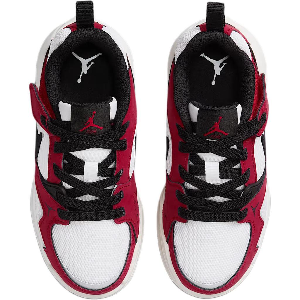 Jordan CMFT Era Soft And Comfortable Low top Kids Lifestyle Shoes White Red Children Aged 3 7 Years Old HQ0507-106