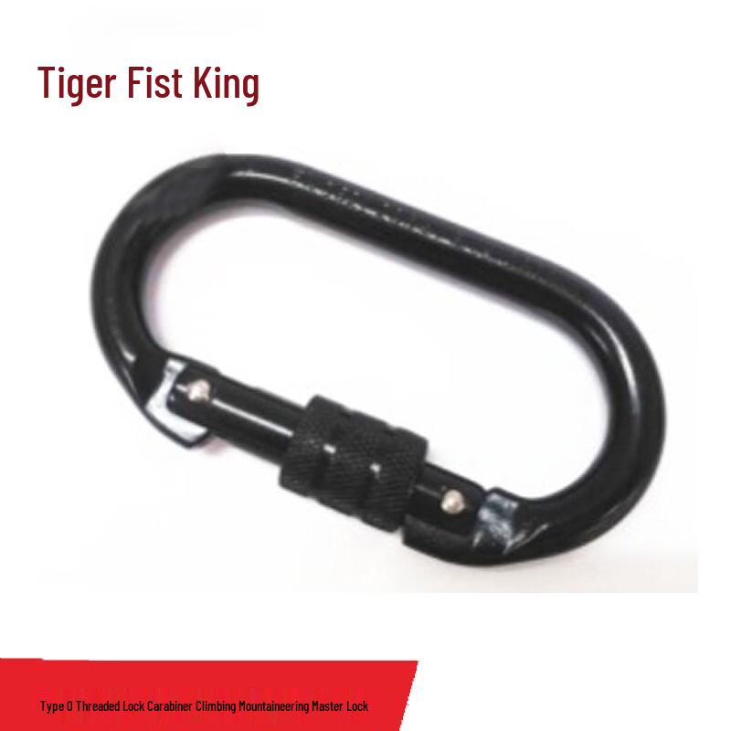 Tiger Punch King O-Type Screw Lock Carabiner