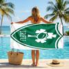 Ireland Rugby Fashion Beach Towel Portable Soft Quick Dry Towel For Swimming Camping Holiday Use