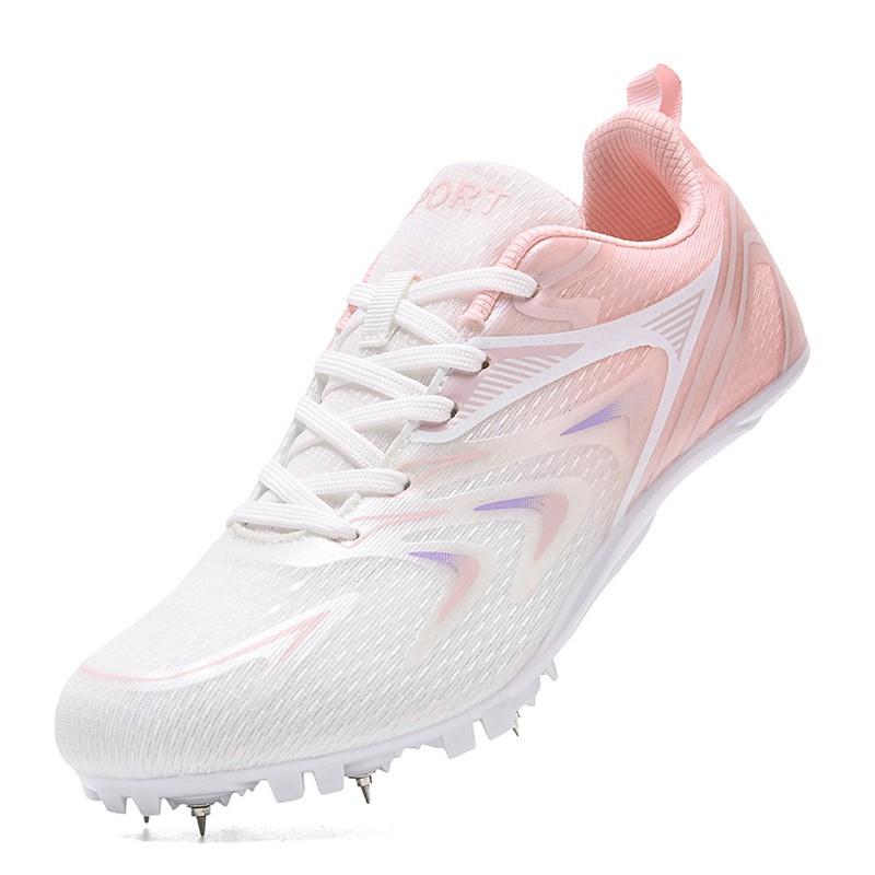 Track Field Spike Shoes Men Women Lightweight Running Sprint Jump Middle Distance On Synthetic Tracks