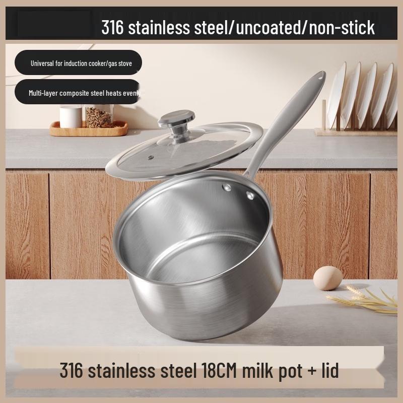 Yicang 304 Stainless Steel Milk Pot