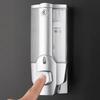 350ml Hand Soap Shampoo Dispenser Wall Mount Shower Non Perforated Hotel Liquid Dispensers Containers for Bathroom Washroom