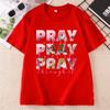 Pray Over It Print TShirt Unisex Casual Crew Neck Short Sleeve Tshirts Unisex And Unisex Casual Summer TShirts Streetwear