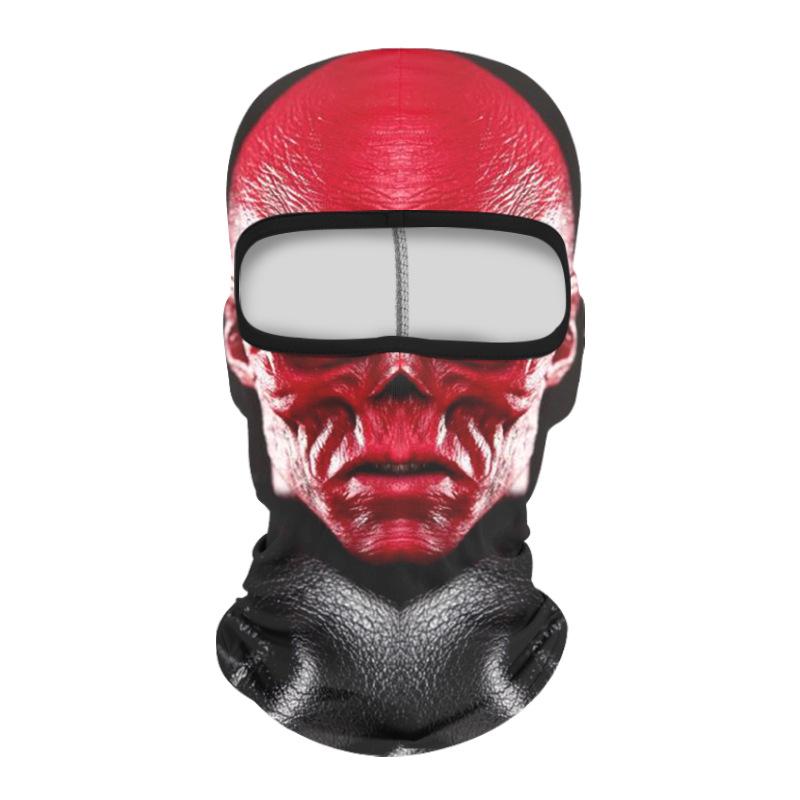 Atmungsaktive Sommer-Gesichtsmaske: Sonnencreme Sturmhaube für Radfahren, Klettern, Motorradfahren und Outdoor-Sportarten