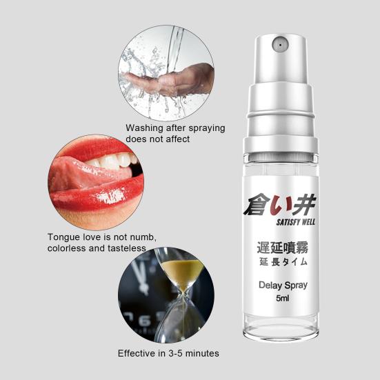Universal Penis Delay Spray Compact Easy To Use Harmless