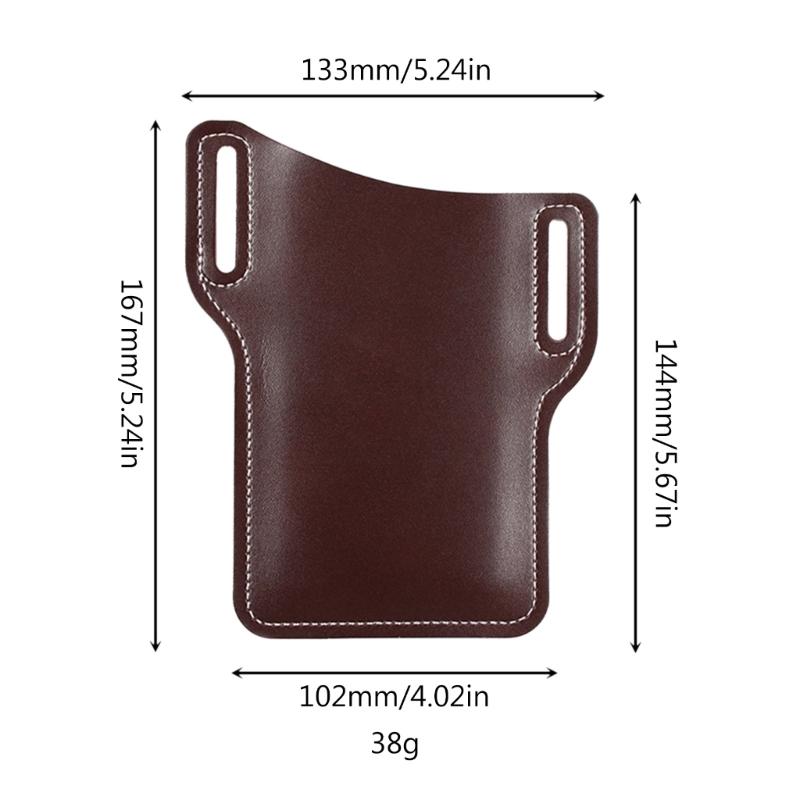 Men Waist Bag Sheath Belt Clip Phone Holster Phone Case Cover Pouch Purse Bag