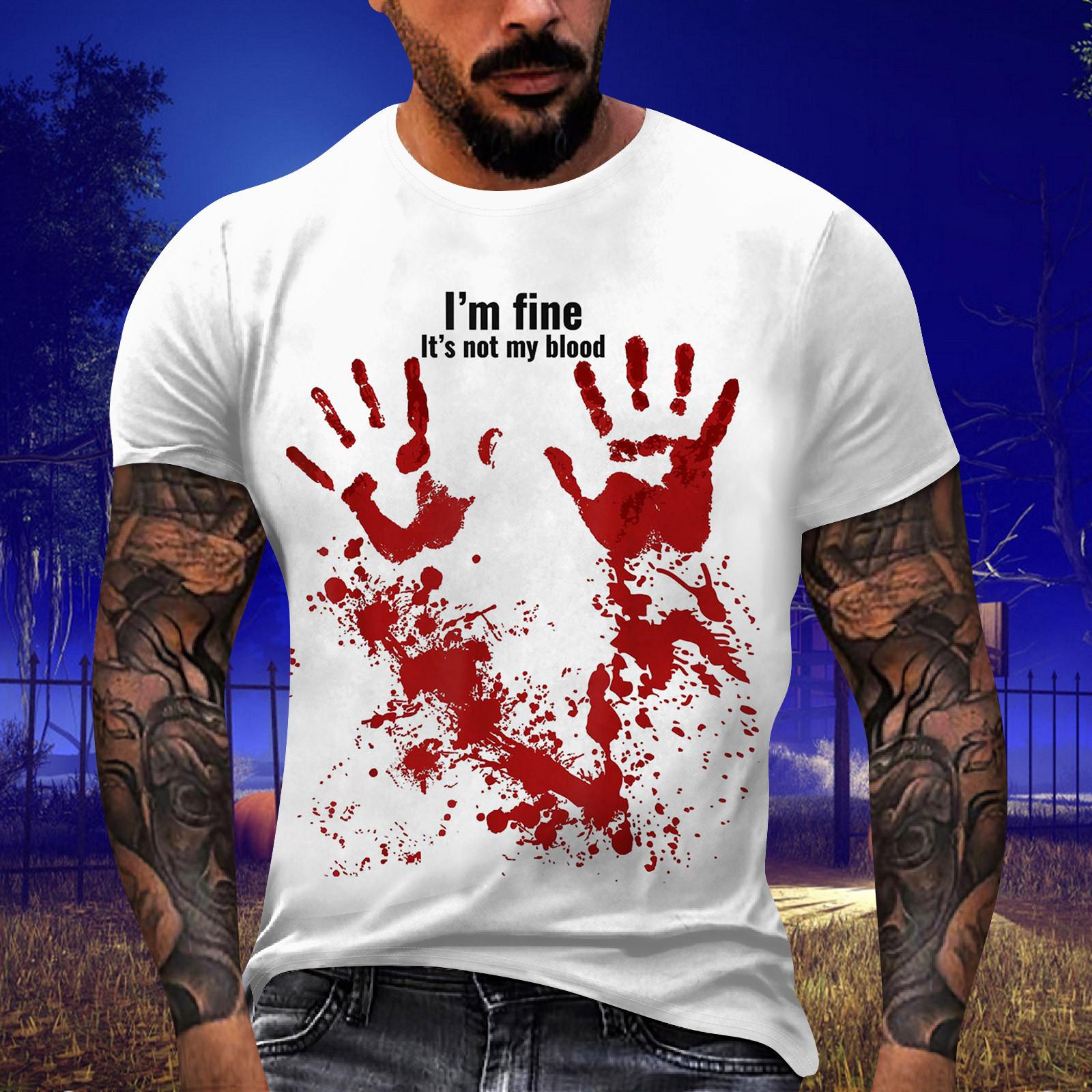 

Чоловічі футболки Футболки Графічний текст Пул3D-друк Вулиця Повсякденний одяг з принтами з короткими рукавами Базовий S Кіновар