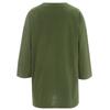 Shop   Women Loose FiT Slub CoTTon Round T shirT musTard Dai Wsh 1549