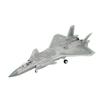 1:72 Scale Aircraft Model Building Kit J-20 5TH Gen DIY Assembly Simulated Tabletop Decoration Plane