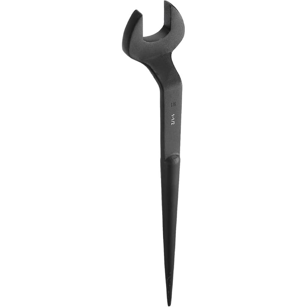 HARFINGTON Single Open End Spanner Wrench 15/16-inch 15 Degree Angle Single Open End SAE Construction Spanner Wrenches with 60°Offset Handle for