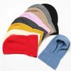 Ear Protection Scarf Outdoor Bonnet Hat Women Winter Cap Pullover Cap Beanies Hat Knitted Hats